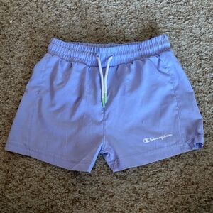 Purple champion shorts